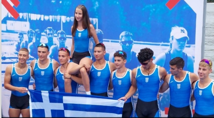 Δώδεκα μετάλλια για τα ελληνικά κουπιά στο Βαλκανικό Νέων