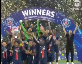 Η Παρί Σεν Ζερμέν κατέκτησε το Champions League (5-0 την Ίντερ!) και έγραψε&nbsp;Ιστορία