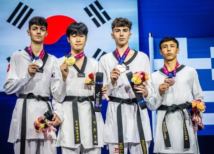 «Χάλκινος» ο 17χρονος Αριστείδης Νικόλαος Ψαρρός στο Παγκόσμιο&nbsp;ταεκβοντό